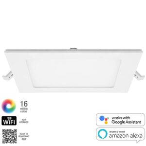 10" Square Slim Downlighters